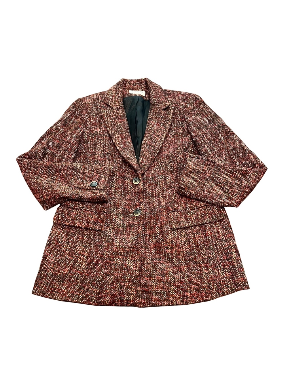 Gianni Petite multicolor tweed blazer